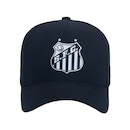 Boné Aba Curva do Santos Supercap Americano Silk 3D - Strapback - Adulto - Foto 2