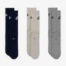 Meia Nike Sportswear Everyday Essential - 3 Pares - Unissex - Foto 3