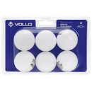 Bola de Tênis de Mesa Vollo 1 Estrelas com 06 Bolas - Foto 1
