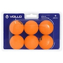 Bola de Tênis de Mesa Vollo 1 Estrelas com 06 Bolas - Foto 1