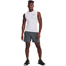 Camisa Regata de Compressão Under Armour Heatgear - Masculina - Foto 4
