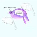 Máscara de Natação Gold Sports Vision Ajuste Rápido - Juvenil High Definition - Foto 2