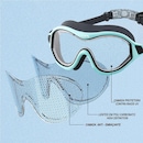 Máscara de Natação Gold Sports Olimpic High Definition 9.0 - Adulto - Foto 5