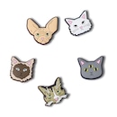 Kit Jibbitz? Crocs Gatinhos com 5 Peças - Foto 1