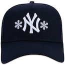 Boné Aba Curva New Era 940 A-Frame New York Yankees Action Winter - Snapback - Adulto - Foto 3