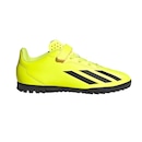 Chuteira Society adidas X Crazyfast Club H&Amp;L Tf J - Infantil - Foto 2