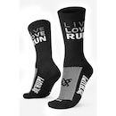 Kit de Meias Cano Médio Hupi Estampas Run com 3 Pares - Adulto - Foto 4