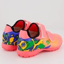 Chuteira Futsal Puma com Velcro Future 7 Play Neymar Jr - Infantil - Foto 3