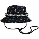 Chapéu New Era Bucket Collab Alexandre Herchcovitch Full Logo - Masculino - Foto 2