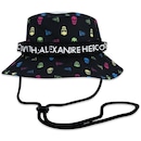 Chapéu New Era Bucket Collab Alexandre Herchcovitch Full Logo - Masculino - Foto 3