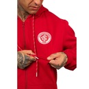 Jaqueta de Moletom do Internacional Canguru com Ziper Oficial Surf Center - Masculino - Foto 5