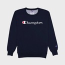 Blusão de Moletom Champion Logo Script Ink - Masculino - Foto 4