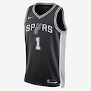Camiseta Regata Nike San Antonio Spurs Icon Edition 2024/25 - Masculina - Foto 1