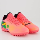 Chuteira Society Puma Future 7 Play Neymar Jr Infantil - Foto 2