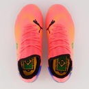 Chuteira Society Puma Future 7 Play Neymar Jr Infantil - Foto 4