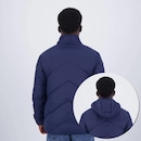 Jaqueta com Capuz Kappa Sport Bessie - Masculina - Foto 4