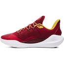 Tênis de Basquete Under Armour Curry 11 Bruce Lee Fire - Masculino - Foto 2