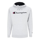 Blusão de Moletom Champion Felpado Logo Script Ink - Masculino - Foto 1