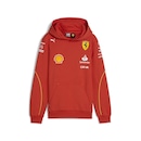 Blusão de Moletom com Capuz Puma Scuderia Ferrari 2024 Collection Team Kids - Infantil - Foto 1