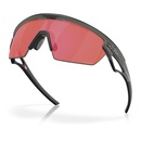 Óculos de Sol Unissex Oakley Spheara Matte Grey Smoke Prizm Trail Torch - Foto 2