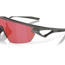 Óculos de Sol Unissex Oakley Spheara Matte Grey Smoke Prizm Trail Torch - Foto 4