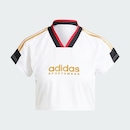 Blusa Cropped adidas Tiro Cut Três Listras - Feminina - Foto 4