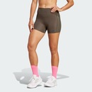 Shorts Legging adidas Optime 4-Inch Raw-Cut-Hem - Feminina - Foto 3