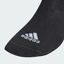 Kit Meias Cano Médio adidas Cushioned Três Listras Sportswear com 3 Pares - Adulto - Foto 5