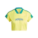 Blusa Cropped adidas Tiro Cut Três Listras - Feminina - Foto 1