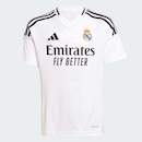 Camisa 1 Real Madrid 24/25 adidas - Infantil - Foto 4