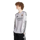 Camisa 1 Manga Longa Real Madrid 24/25 adidas - Masculina - Foto 2