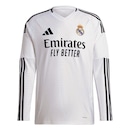 Camisa 1 Manga Longa Real Madrid 24/25 adidas - Masculina - Foto 1
