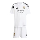 Uniforme de Futebol do Real Madrid 1 24/25 adidas - Infantil - Foto 1