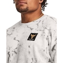 Camiseta Manga Longa de Treino Under Armour Project Rock Rival Fleece - Masculina - Foto 3