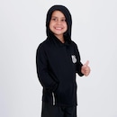 Blusão de Moletom com Capuz do Santos Rain - Infantil - Foto 3