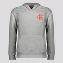 Blusão de Moletom com Capuz do Flamengo Freedom - Infantil - Foto 1