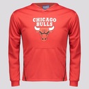 Blusão De Moletom NBA Chicago Bulls Rain - Infantil - Foto 1