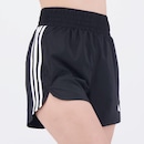 Shorts adidas Pacer 3 Listras - Feminino - Foto 2