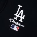 Jaqueta de Moletom com Capuz New Era Los Angeles Dodgers Genuine - Masculina - Foto 3