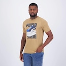 Camiseta Puma Graphics Sneaker Layers - Masculina - Foto 3