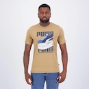 Camiseta Puma Graphics Sneaker Layers - Masculina - Foto 1