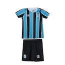 Uniforme de Futebol do Grêmio Oficial 1 2024 Umbro - Infantil - Foto 1