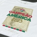 Blusa Cropped Fluminense Campeão da América Liga Retrô - Feminina - Foto 4