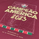 Camiseta Fluminense Campeão da América Grená Liga Retrô - Masculina - Foto 4