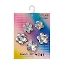 Jibbitz? Crocs Flores Prateadas Pack com 5 Peças - Foto 3
