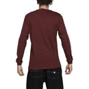 Camiseta Dc Shoes Manga Longa Static Outine Star Wt24 Bordô - Masculina - Foto 2