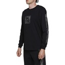 Camiseta Dc Shoes Manga Longa Static Outine Star Wt24 Preto - Foto 3