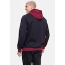 Blusão De Moletom Com Capuz Nba Team Town Denver Nuggets Cabernet - Masculino - Foto 2