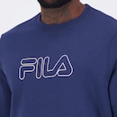 Blusão de Moletom Fila Classic Winter Outline - Masculino - Foto 5