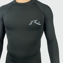 Camiseta Rusty Lycra Surf Long Masculina - Foto 2